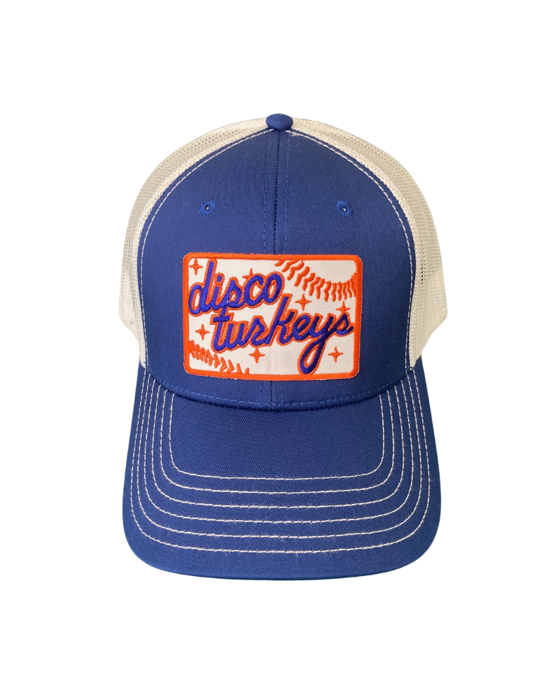 Disco Turkeys Patch Trucker